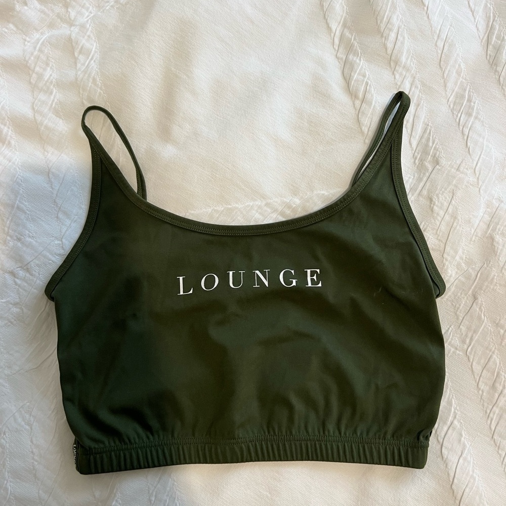 Green khaki, lounge top